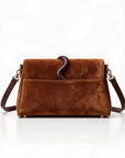 Aspidites Real Leather Shoulder Bag