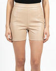 Women's Leather Shorts - Katya