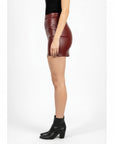 Women's Leather Shorts - Katya
