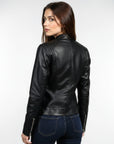 Women's Real Leather Jacket - Ananke
