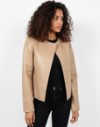 Women's Real Leather Jacket - Hestia