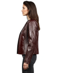 Women's Real Leather Jacket - Hestia