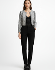 Women's Cropped Real Leather Jacket - Jane