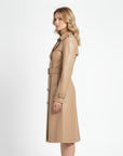 Women's Real Leather Coat - Artemis
