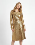 Women's Real Leather Coat - Artemis