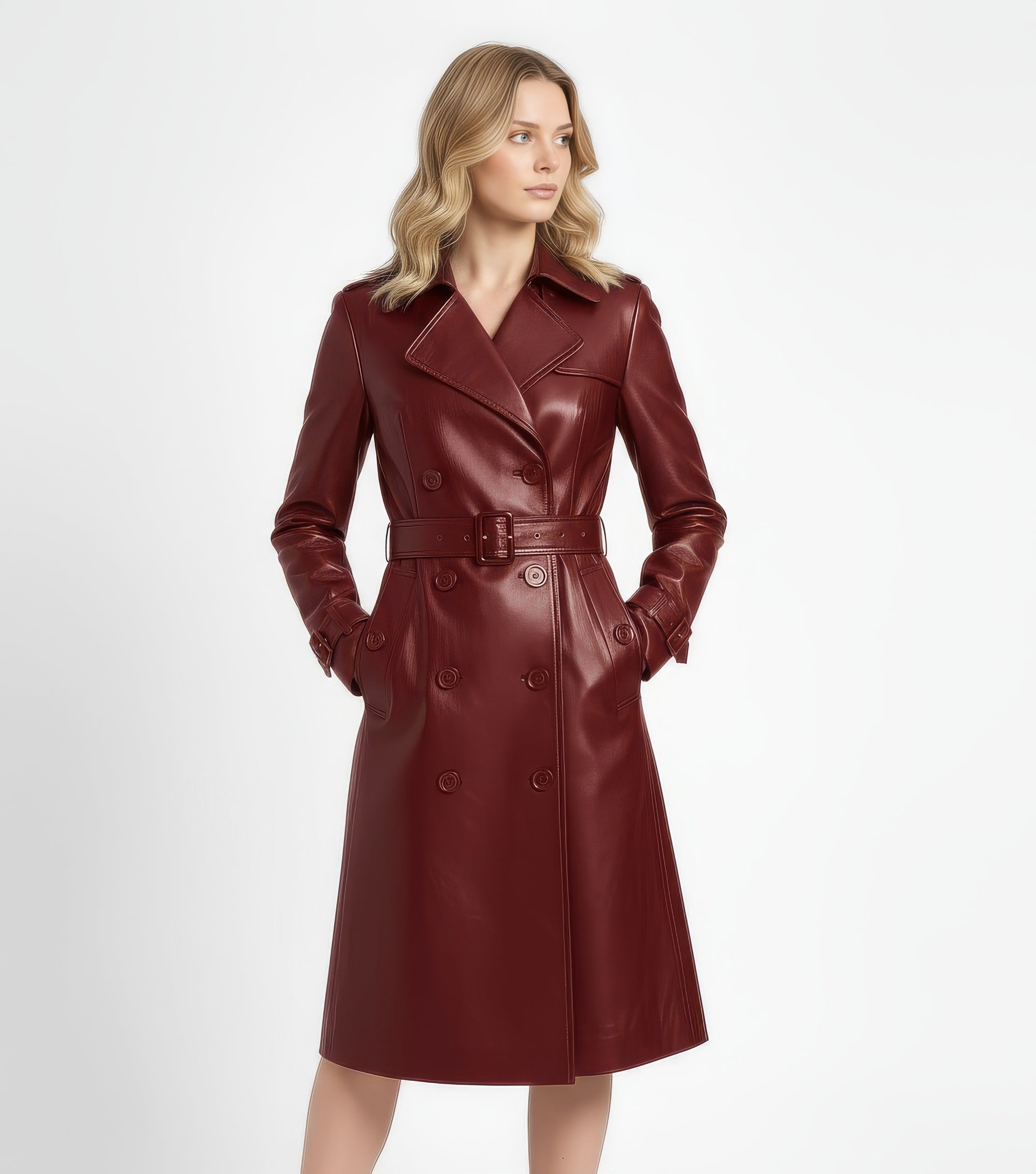 Real Leather Coat for Women- Artemis SH Leatherwear Real Leather Coat for Women- Artemis SH Leatherwear