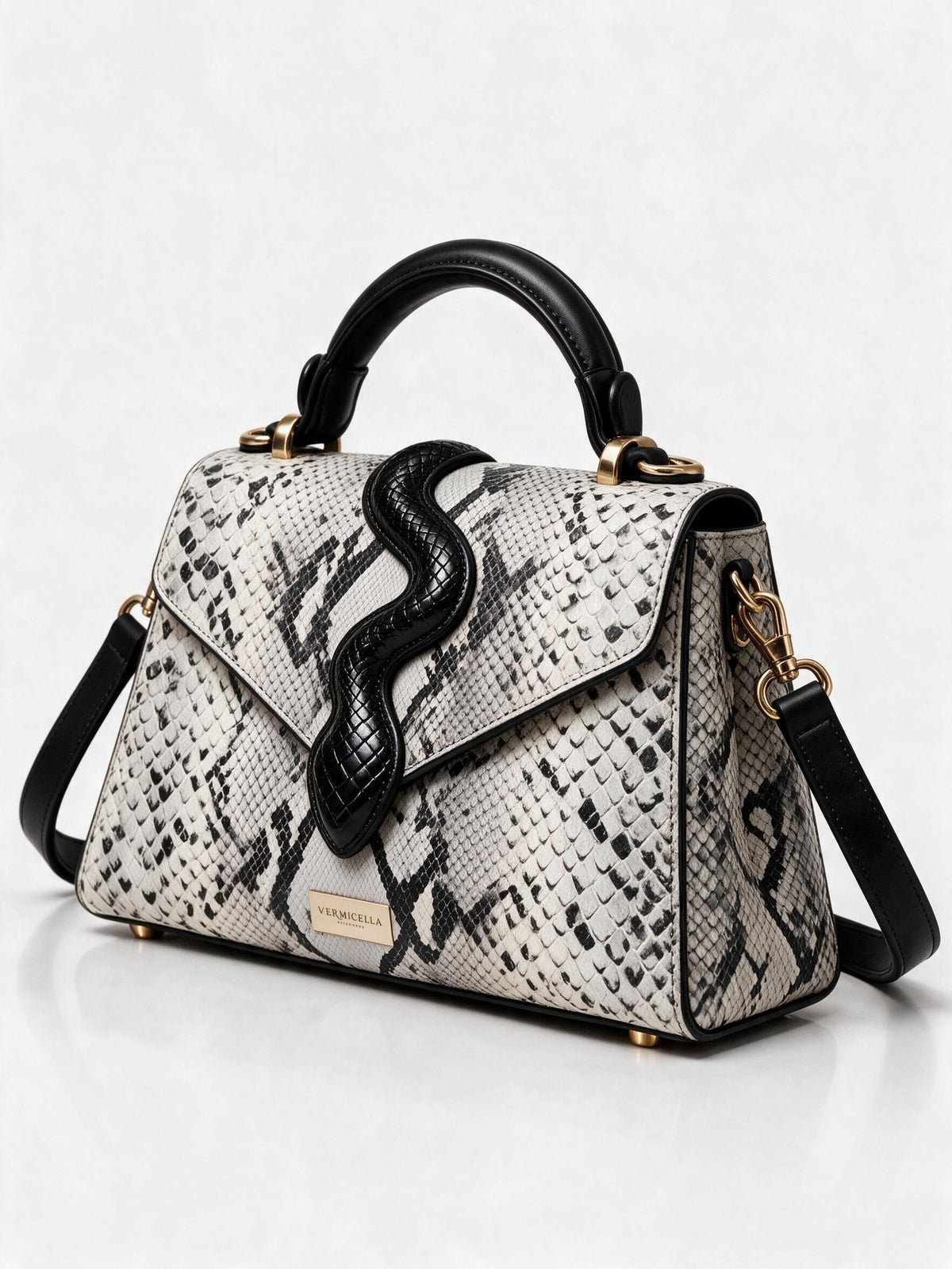 Collet Real Leather Hand-Bag - Classique