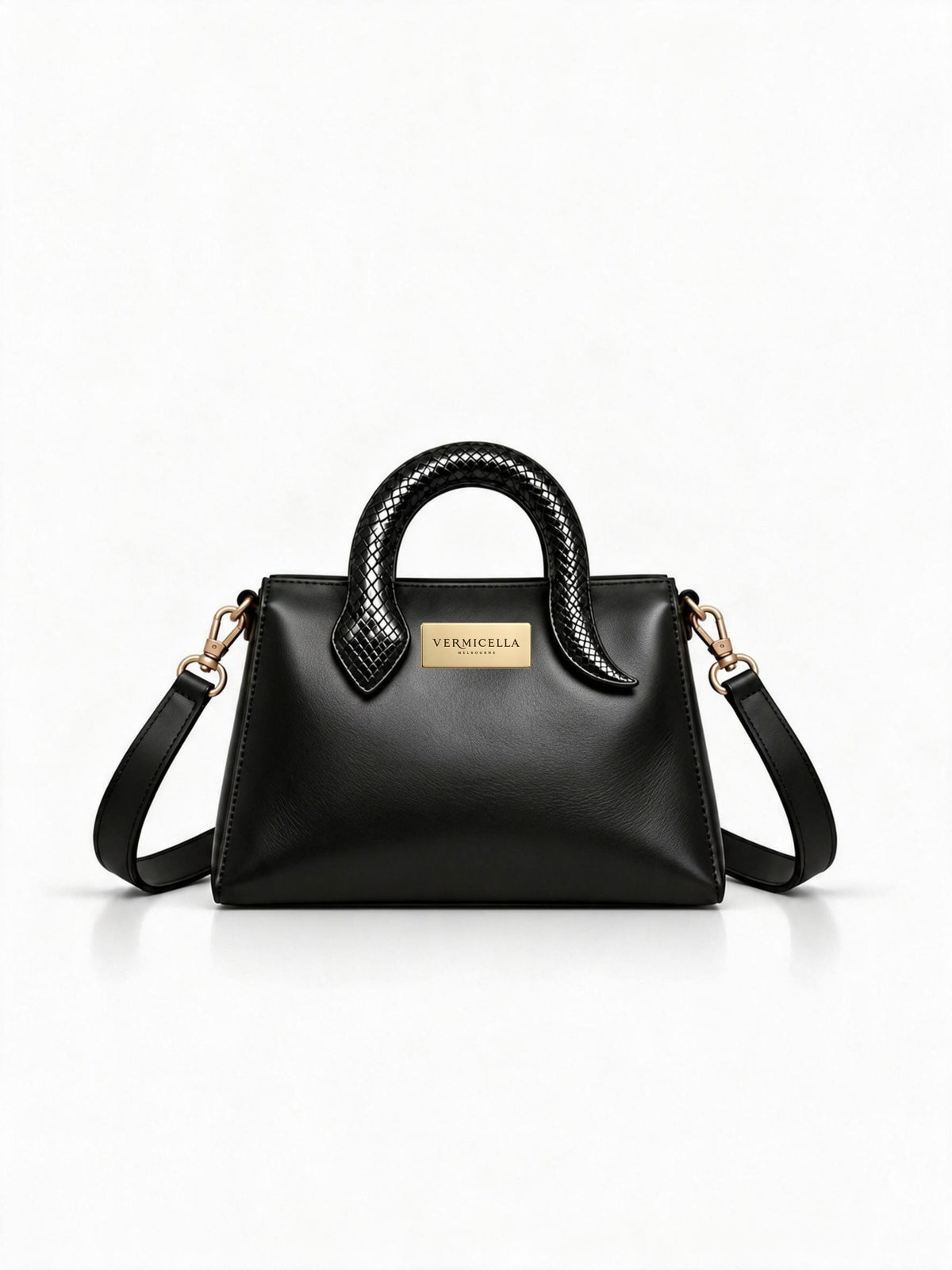 Notechis Real Leather Hand-Bag - Petite