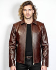 Men's Real Leather Jacket - Hades