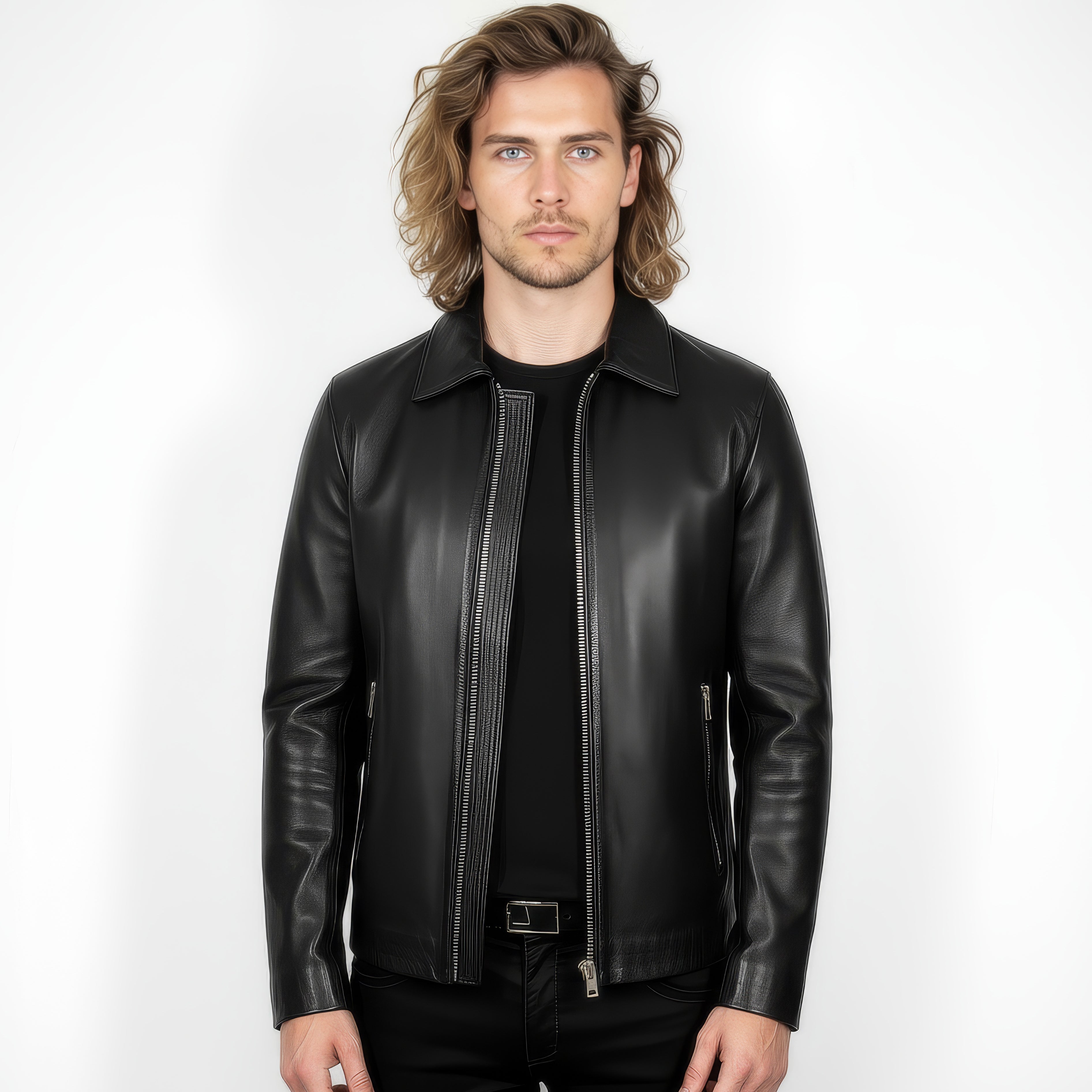 Real Leather Jacket for Men - Hades – SH Leatherwear