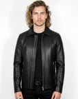 Men's Real Leather Jacket - Hades