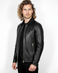 Men's Real Leather Jacket - Hades