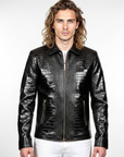 Men's Real Leather Jacket - Hades