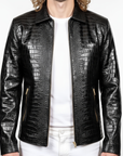 Men's Real Leather Jacket - Hades