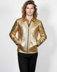 Men's Real Leather Jacket - Hades