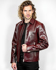 Men's Real Leather Jacket - Hades