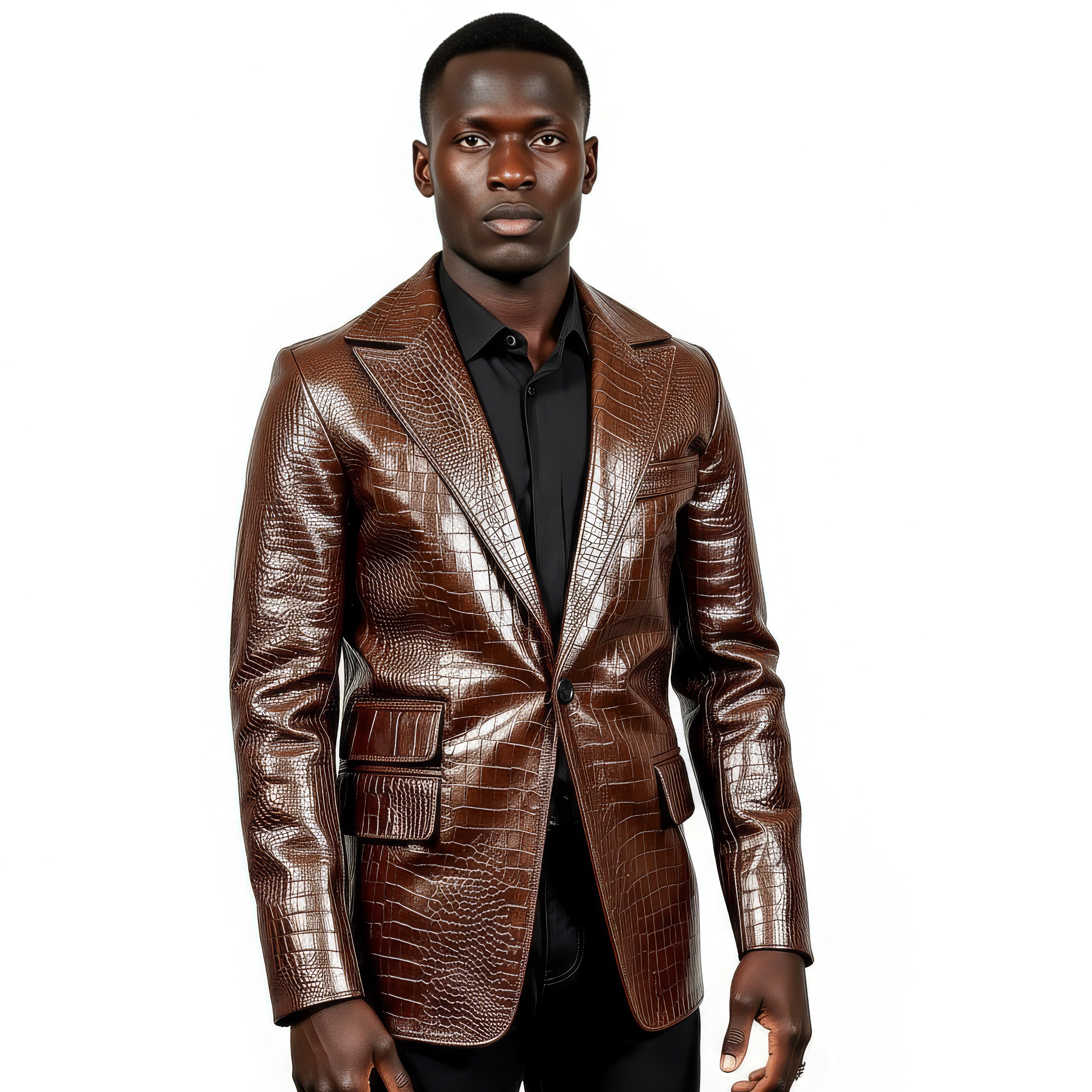 Real Leather Blazer for Men - Fernandez – SH Leatherwear