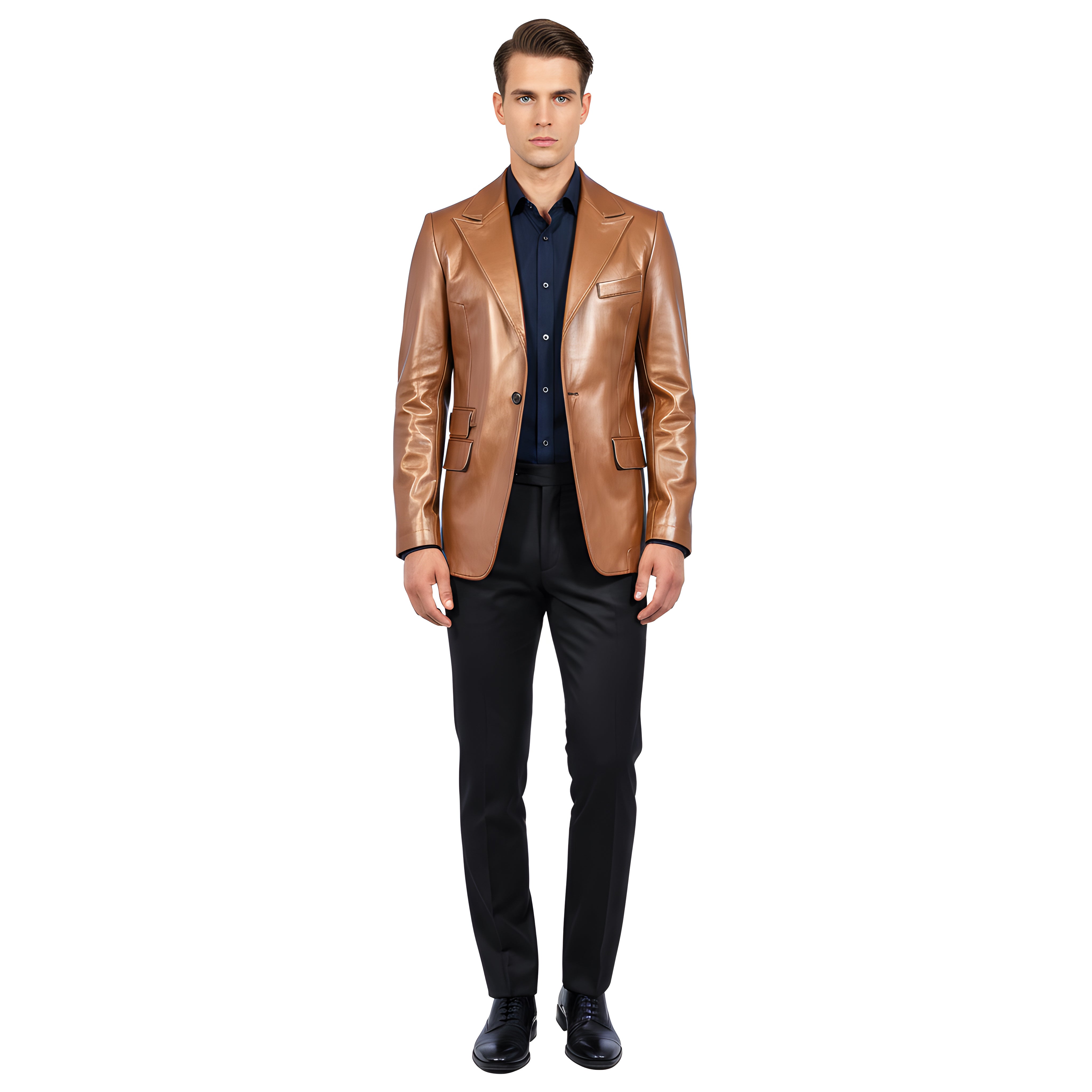 Men's Real Leather Blazer - Fernandez – SH Leatherwear