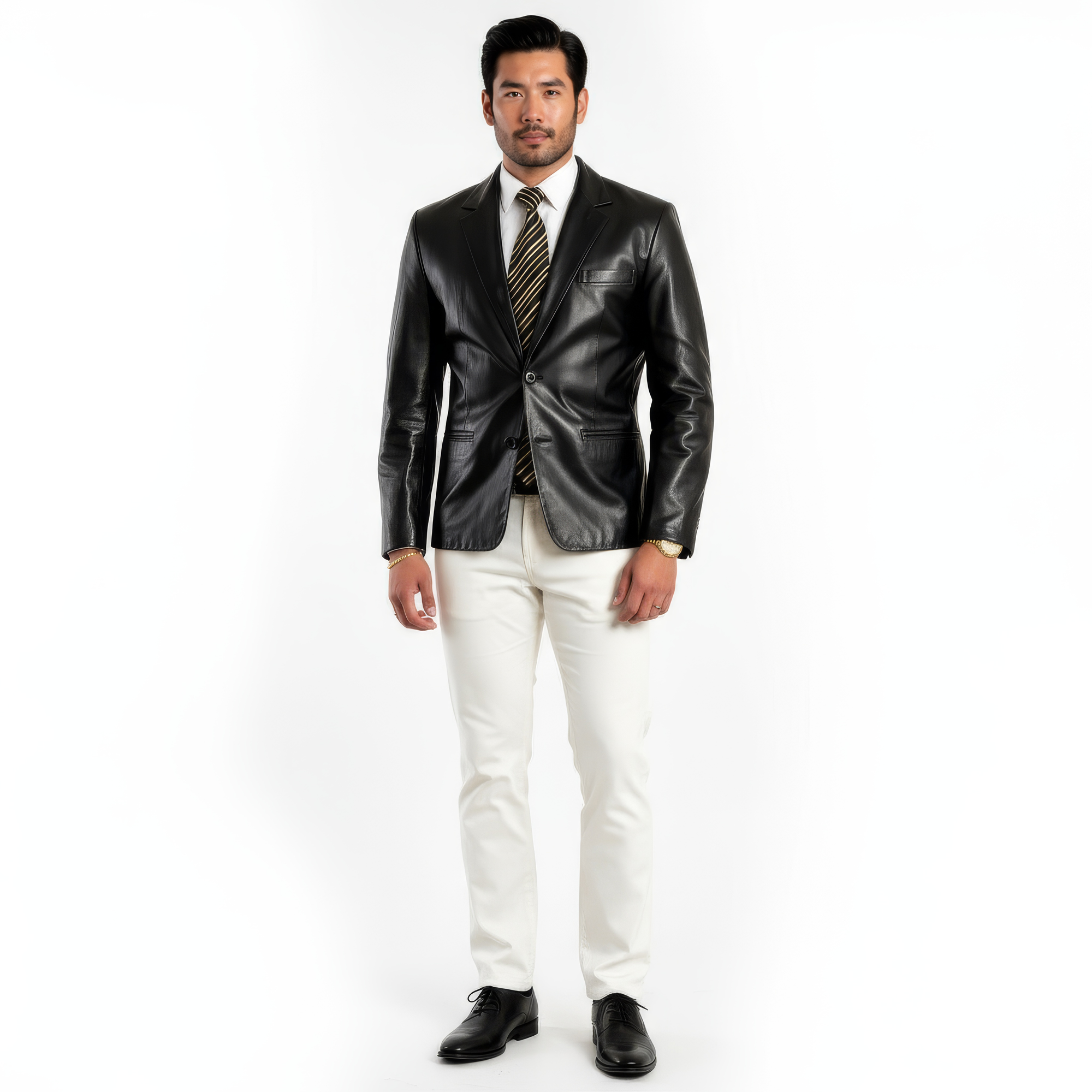 Real Leather Blazer for Men - Steve
