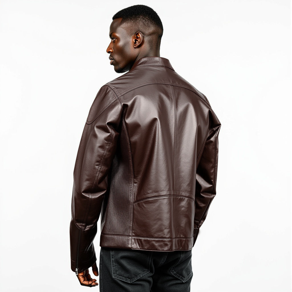 Real Leather Jacket for Men - Mitch – SH Leatherwear