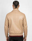 Men's Real Leather Blouson Jacket - Felipe