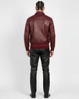 Men's Real Leather Blouson Jacket - Felipe