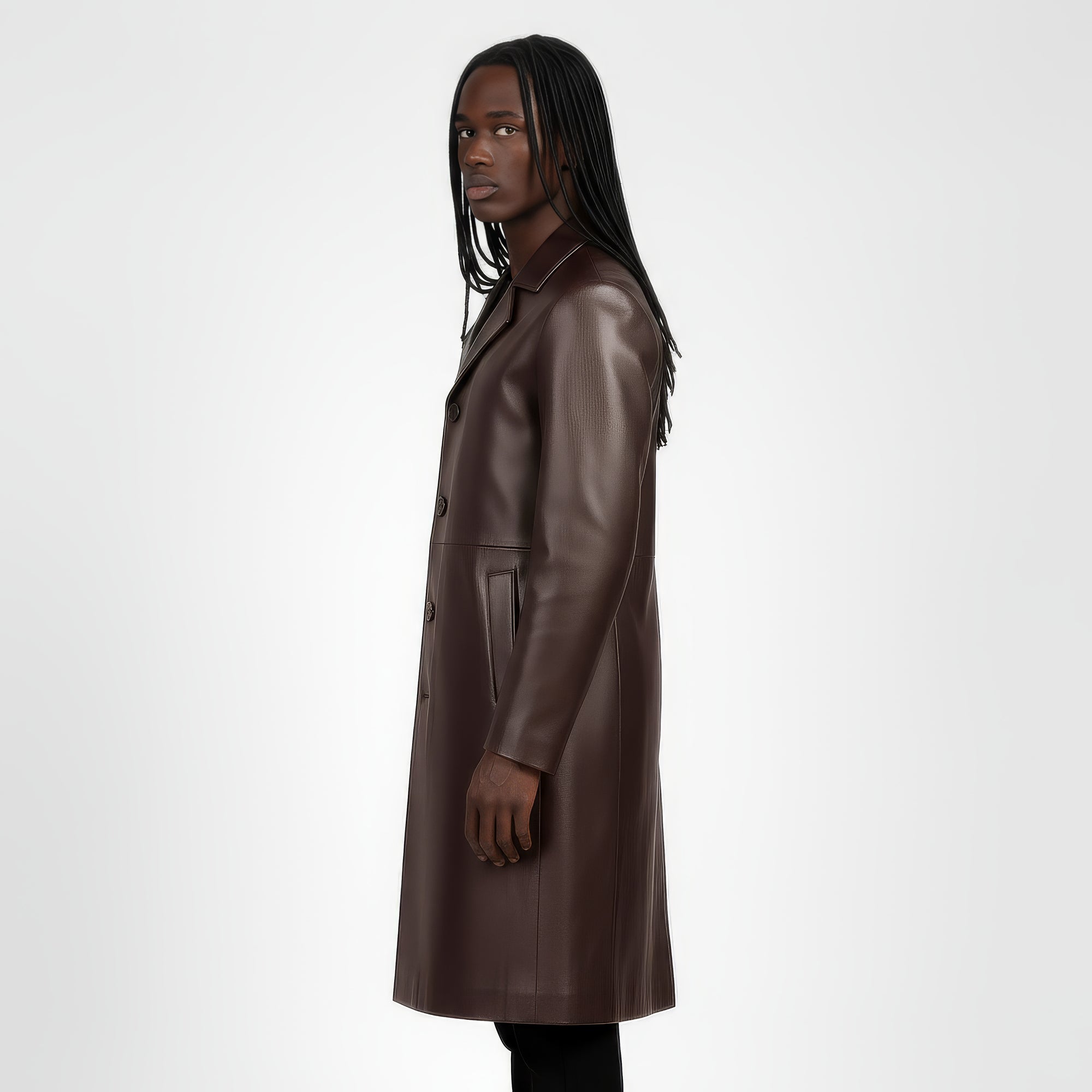 Real Leather Coat for Men - Apollo