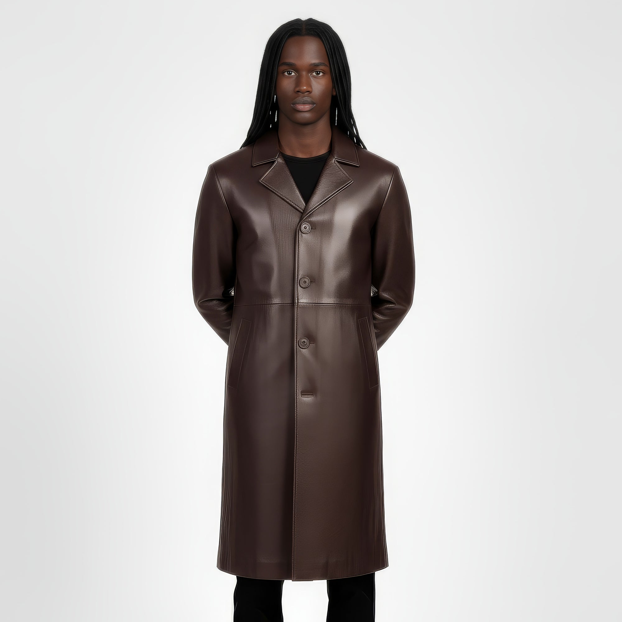 Real Leather Coat for Men - Apollo