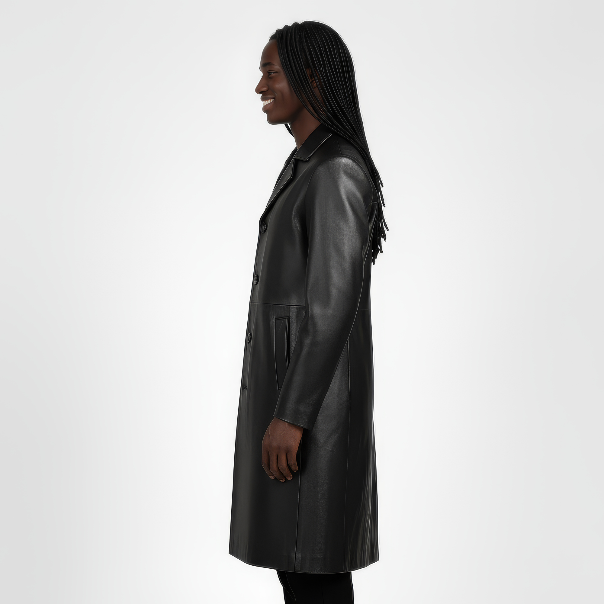 Real Leather Coat for Men - Apollo