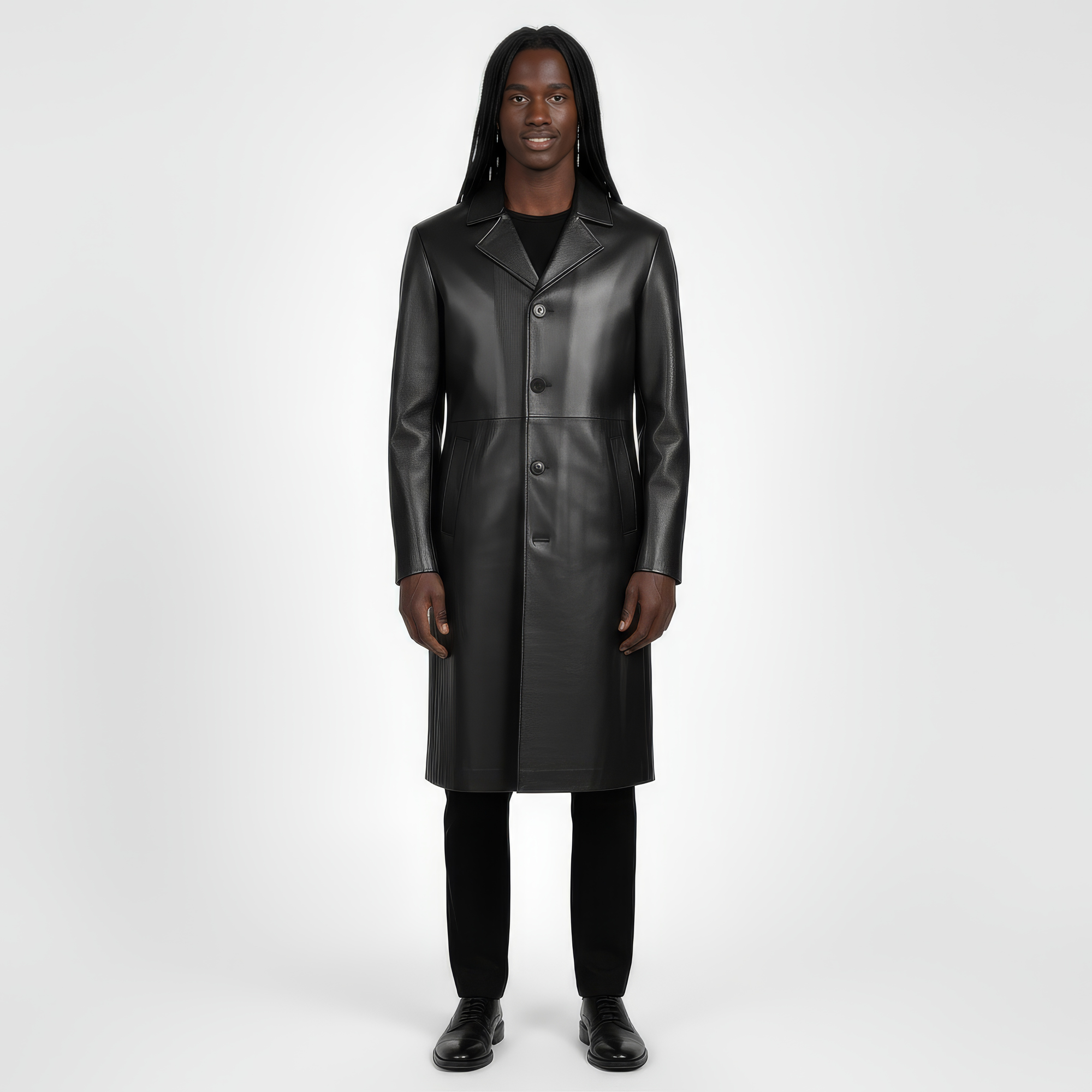 Real Leather Coat for Men - Apollo