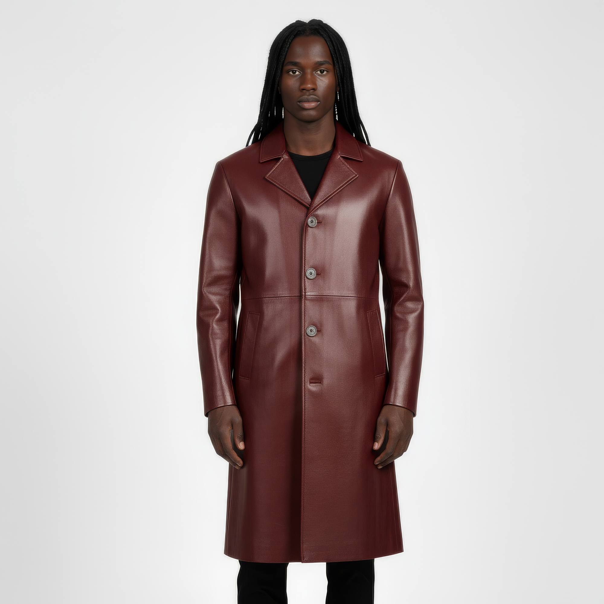Real Leather Coat for Men - Apollo