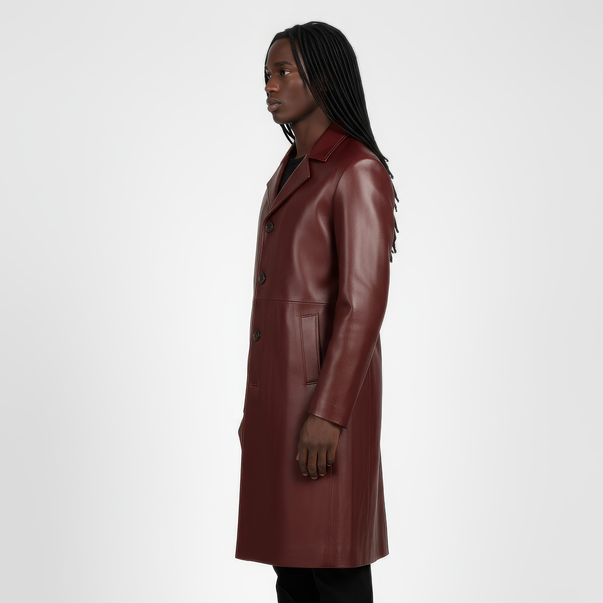 Real Leather Coat for Men - Apollo