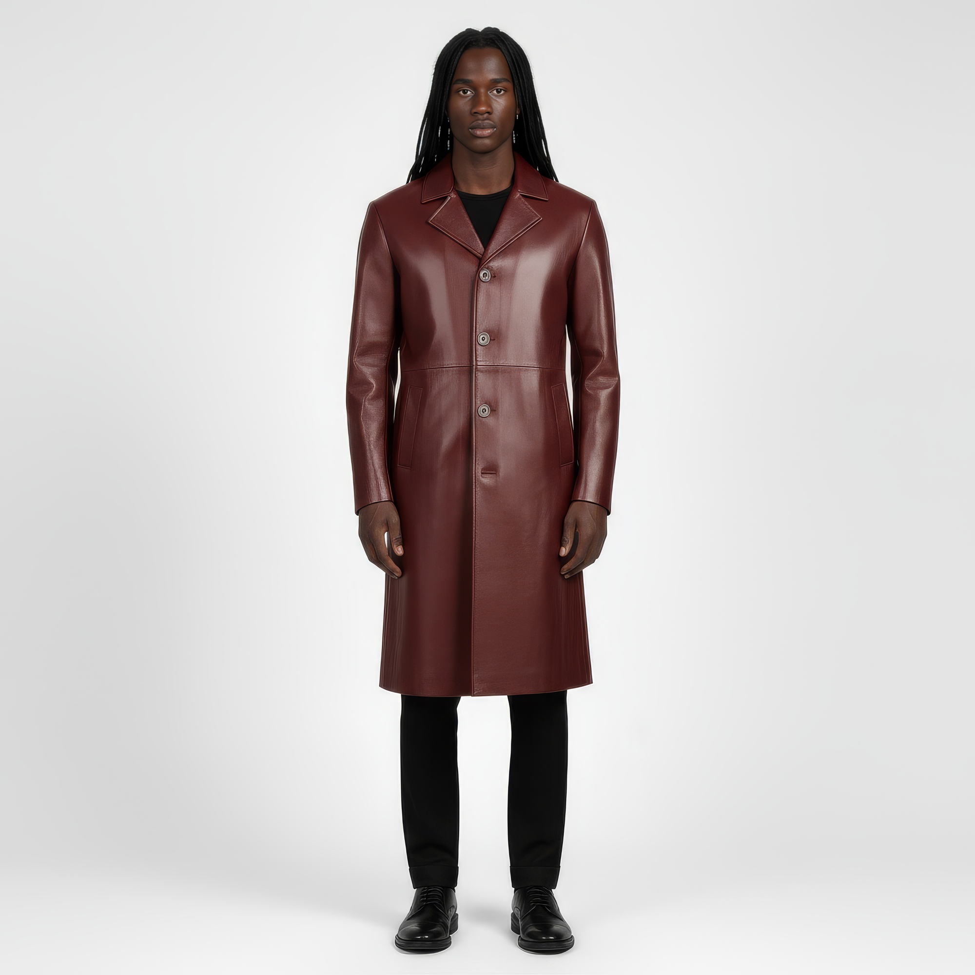 Real Leather Coat for Men - Apollo