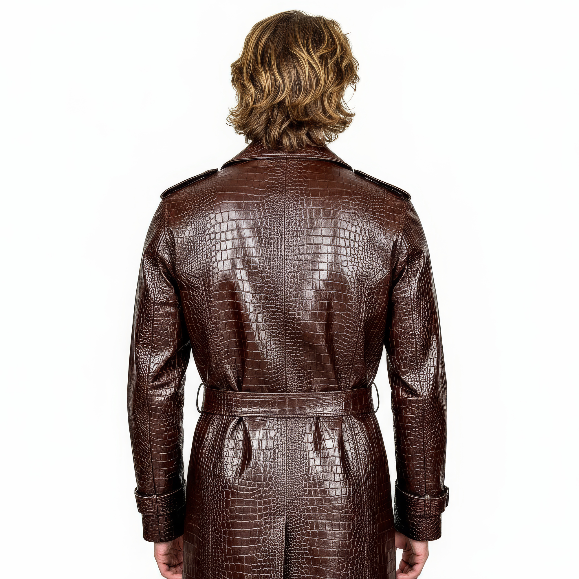 Men&#39;s Real Leather Coat - Zeus
