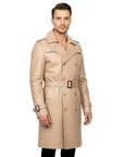 Men's Real Leather Coat - Zeus