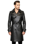 Men's Real Leather Coat - Zeus