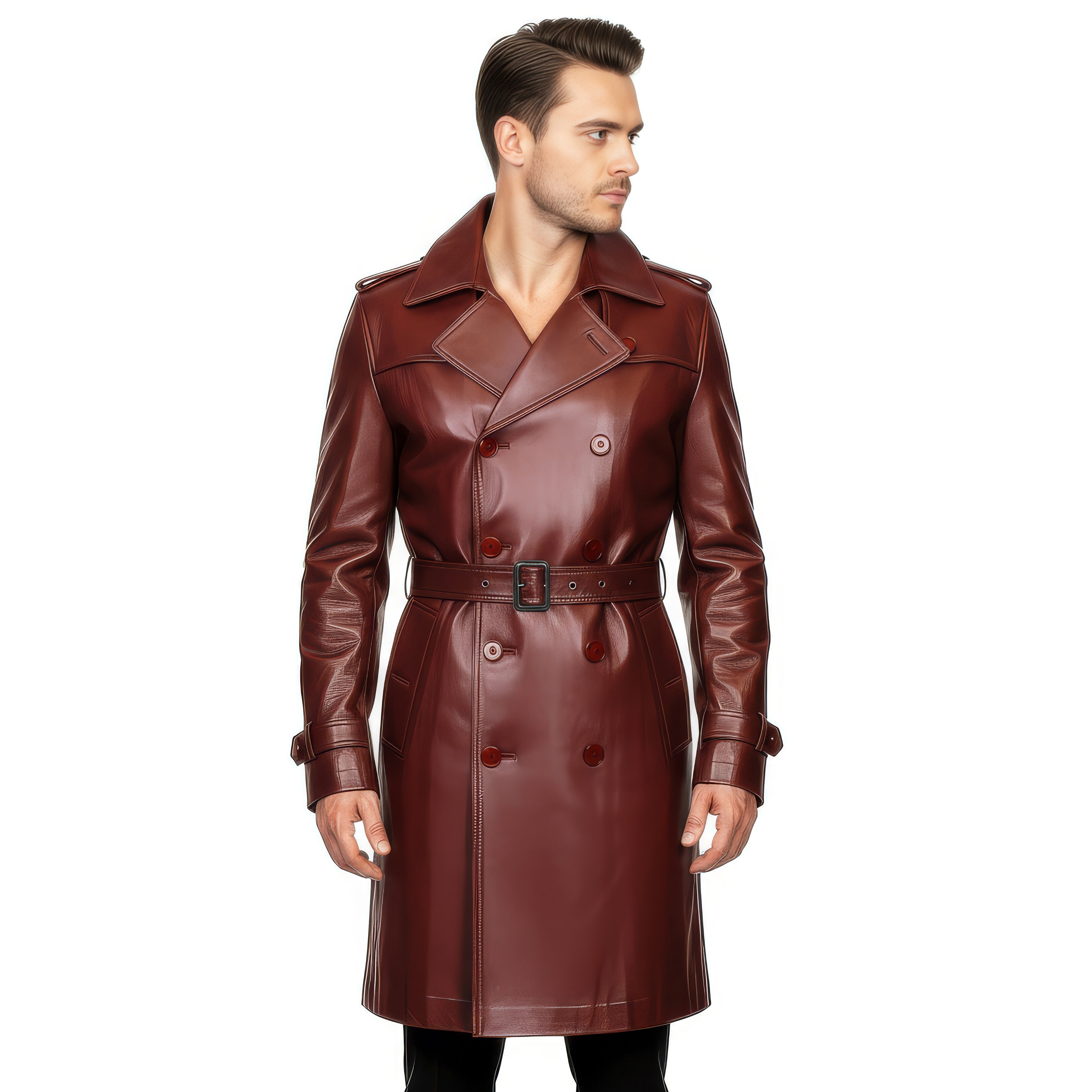 Men's Real Leather Coat - Zeus – SH Leatherwear