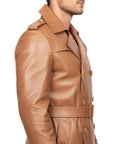 Men's Real Leather Coat - Zeus