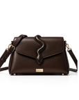 Aspidites Real Leather Shoulder Bag