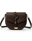 Ramsayi Real Leather Saddle Bag