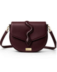 Ramsayi Real Leather Saddle Bag