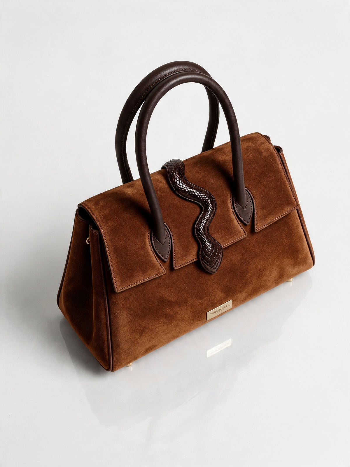 Furina Real Leather Hand-Bag - Grande
