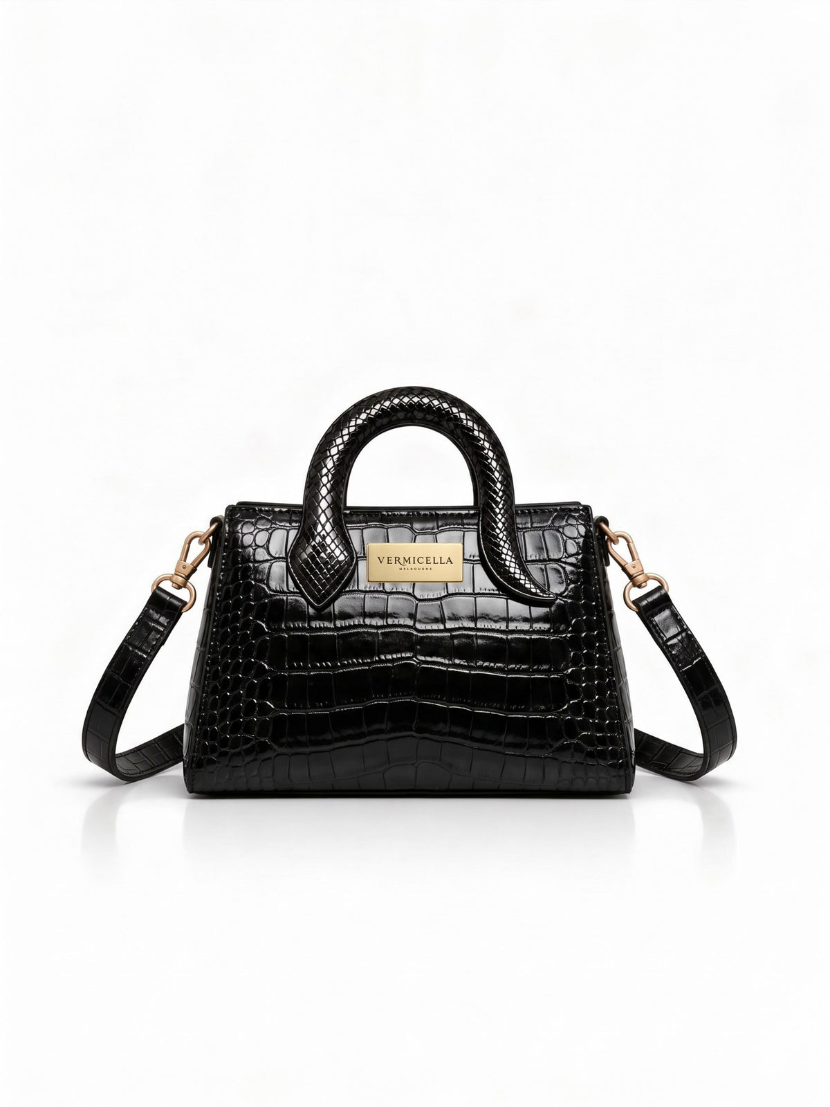 Notechis Real Leather Hand-Bag - Petite
