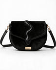 Ramsayi Real Leather Saddle Bag