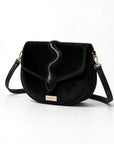 Ramsayi Real Leather Saddle Bag