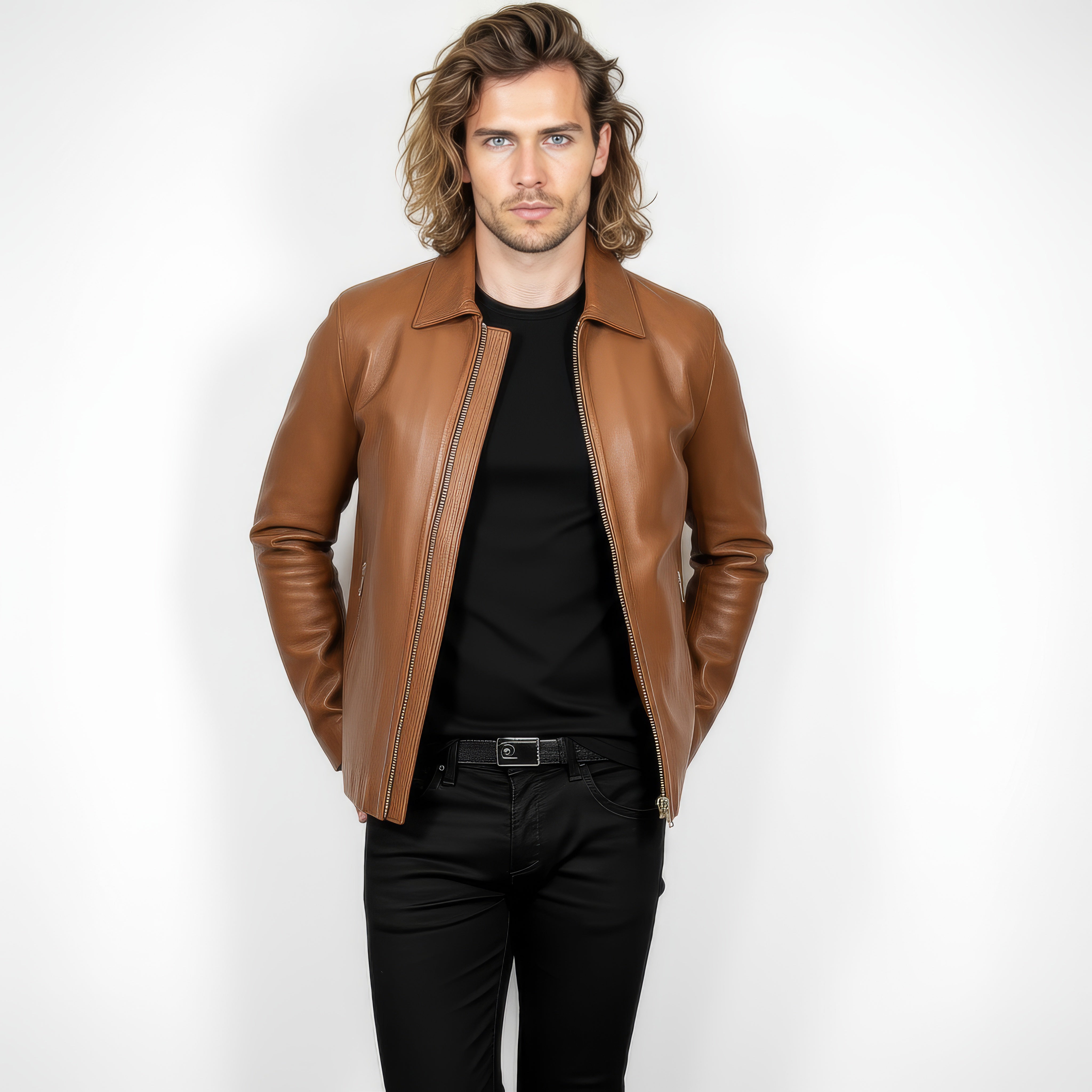 Real Leather Jacket for Men - Hades – SH Leatherwear