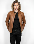 Men's Real Leather Jacket - Hades