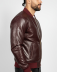 Real Leather Bomber Jacket for Men - Antony