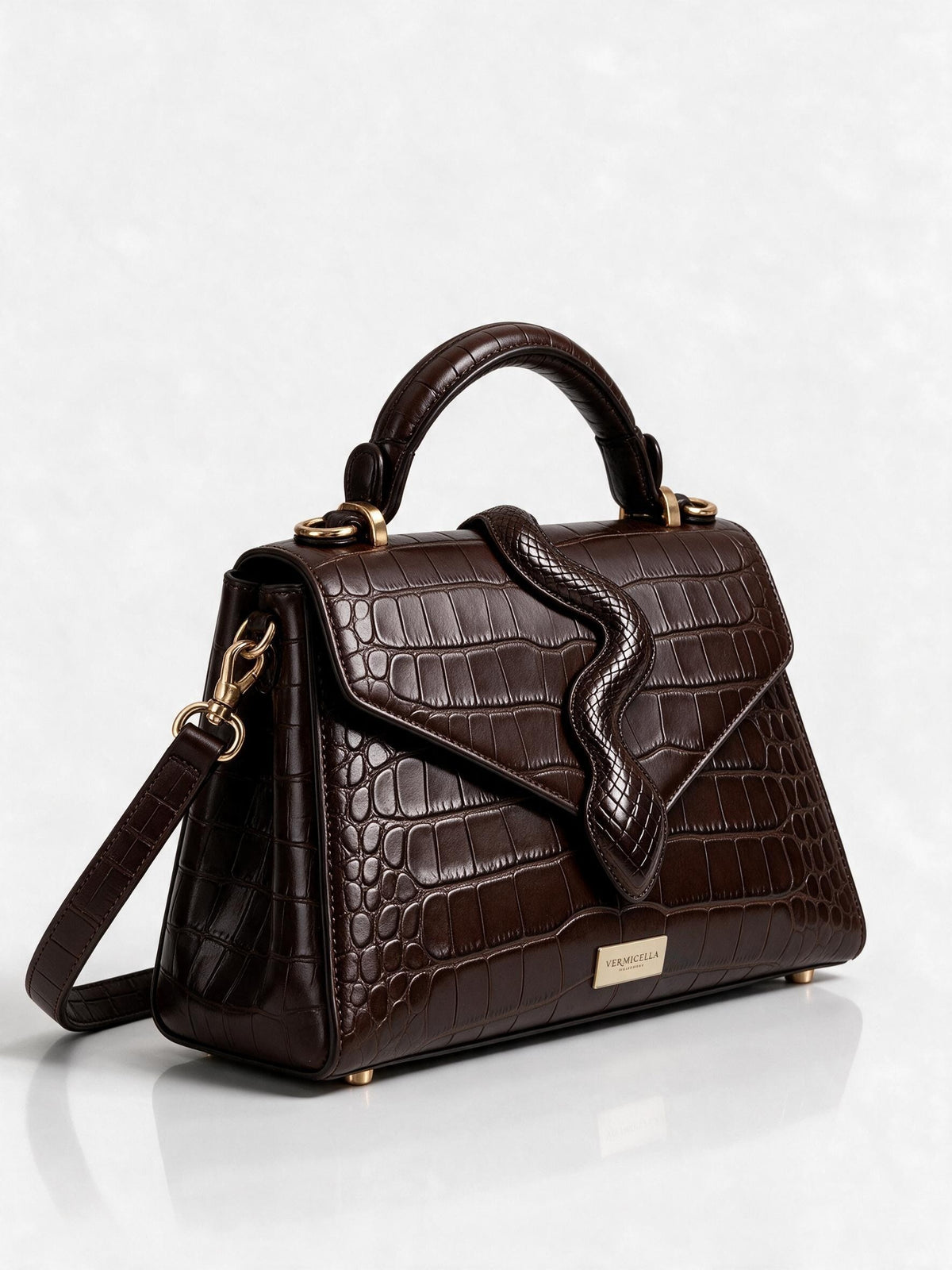 Collet Real Leather Hand-Bag - Classique