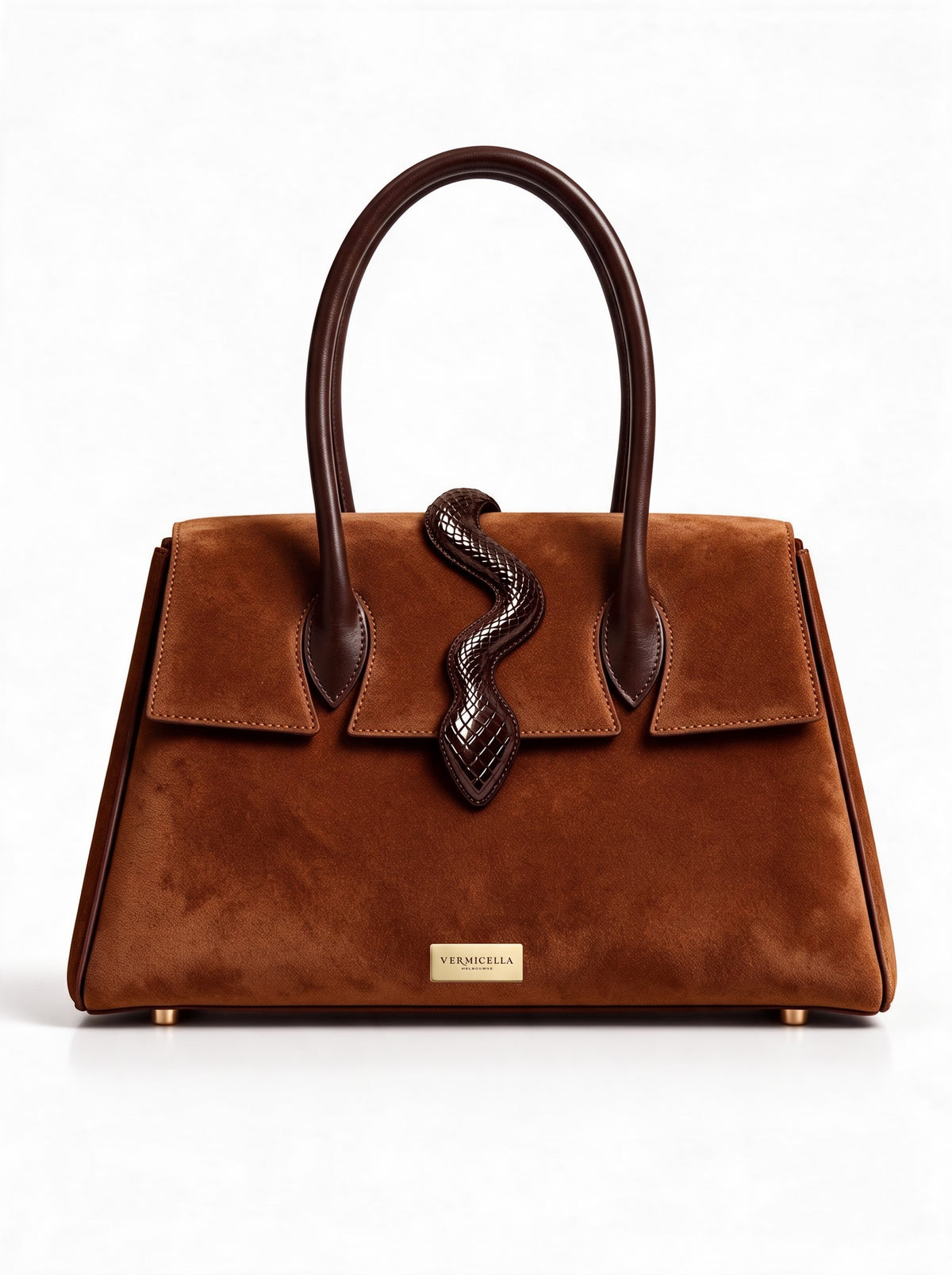 Furina Real Leather Hand-Bag - Grande